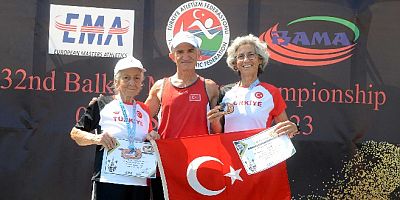 Balkan Atletizm Şampiyonası’ndan 7 madalya 1 rekor ile döndüler