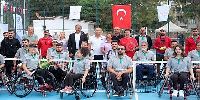 Bodrum’da tekerlekli sandalye tenis turnuvası başladı