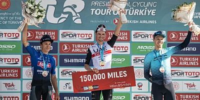 Cumhurbaşkanlığı Türkiye Bisiklet Turu’nda şampiyon Alexey Lutsenko oldu