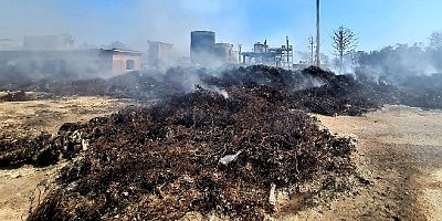 Dalaman’da yanan kağıt fabrikası kapatıldı