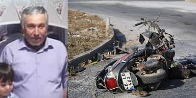 Kamyonla çarpışan motosikletin sürücüsü öldü