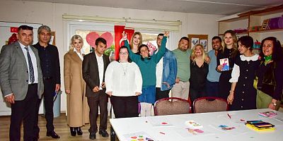 Misafir Karadağ Heyeti Özel Çocuklar Kültür Sanat Yaşam Merkezini ziyaret etti
