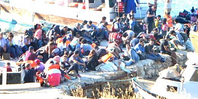 Muğla’da 289 göçmen 6 organizatör yakalandı