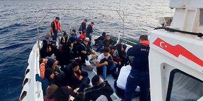 Muğla’da 39 düzensiz göçmen yakalandı 75 kişi de kurtarıldı