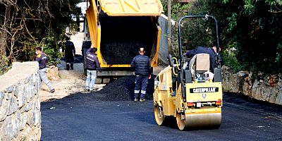 Torba’da asfaltlama çalışmaları başladı, sezon öncesi bitirilecek