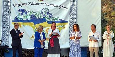 Ukraynalılar 32 yıllık bağımsızlıklarını Bodrum’da kutladı
