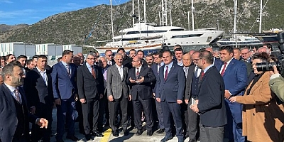 Ulaştırma ve Altyapı Bakanı Uraloğlu, Ören Tekne İmal Çekek Yeri açılışını yaptı