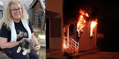 Ünlü Avukat Mine Howie'nin evinde yangın çıktı, ölümden döndü