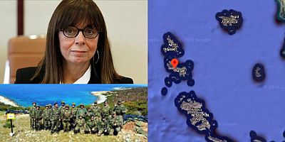 Yunanistan Cumhurbaşkanı  Sakellaropoulou Eşek adasını ziyaret edecek