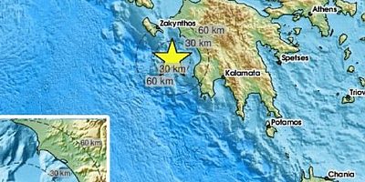 Yunanistan'da şiddetli deprem sonrası tsunamı uyarısı