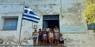 Yunanistan Eşek adasına askeri birlik yerleştirmişti, şimdi okul açıyor