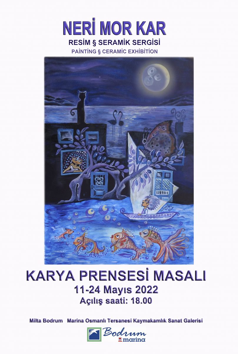 Neri Mor Kar’dan Karya Prensesi Masalı Resim ve Seramik sergisi