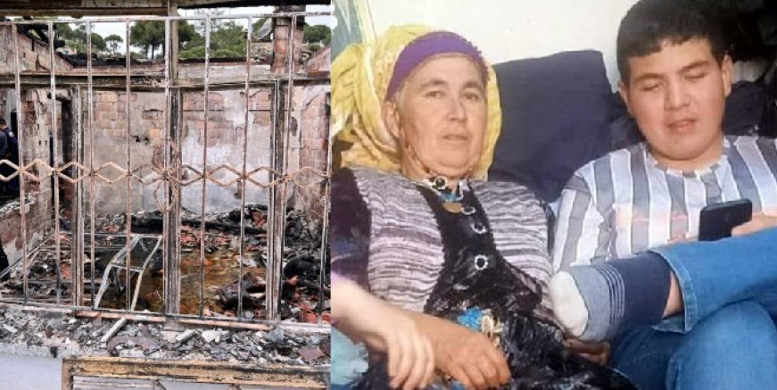 Anne ve oğlunun yanarak öldüğü yangında demir pencere korkulukları ölüme davetiye çıkardı