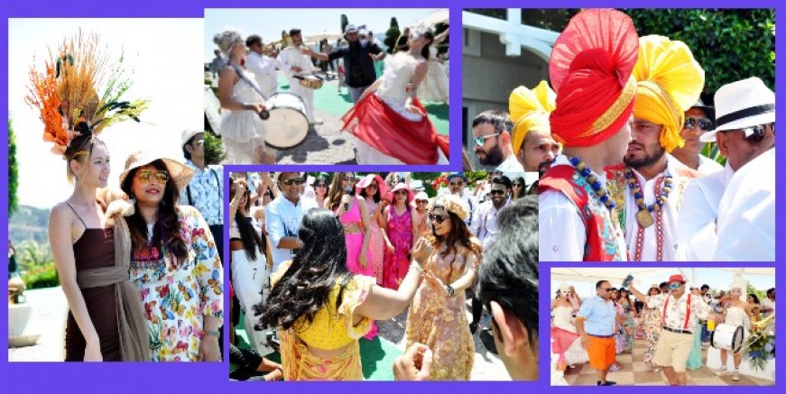Hintli milyarderlerden Bodrum'da düğün karnavalı