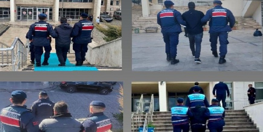 Jandarma operasyonunda 67 şüpheli yakalandı