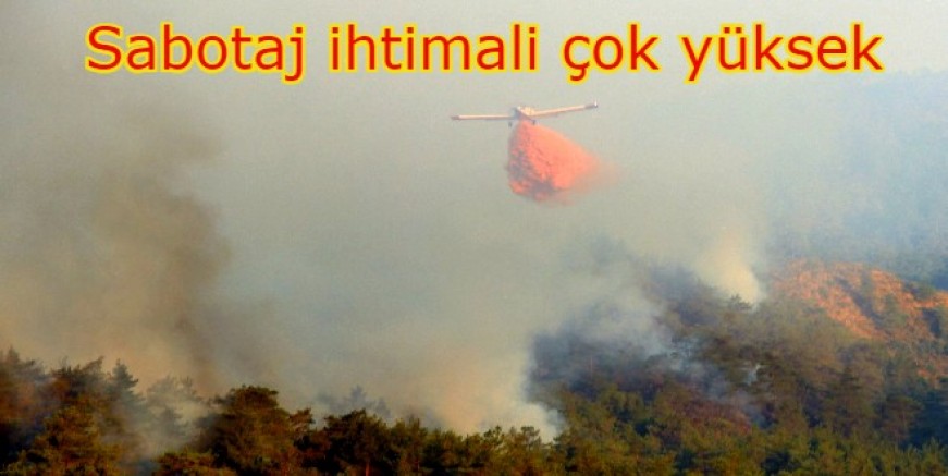 Marmaris yanıyor, Fethiye ve Seydikemer’da orman yangını başladı