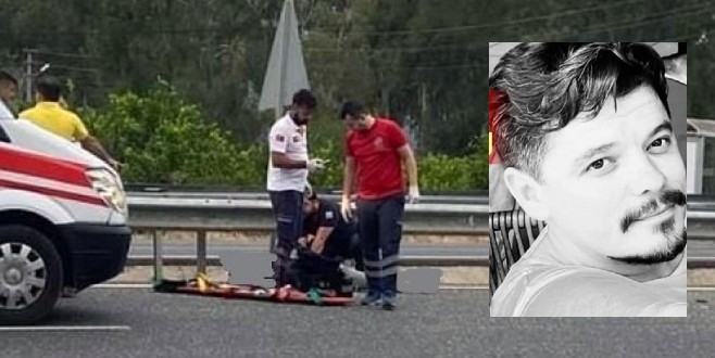 Motosikleti ile bariyerlere  çarpan Ali Kasal yaşamını yitirdi
