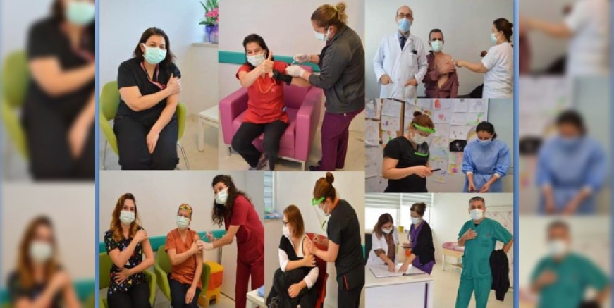 Muğla’da 10 bin sağlık çalışanı aşı oldu