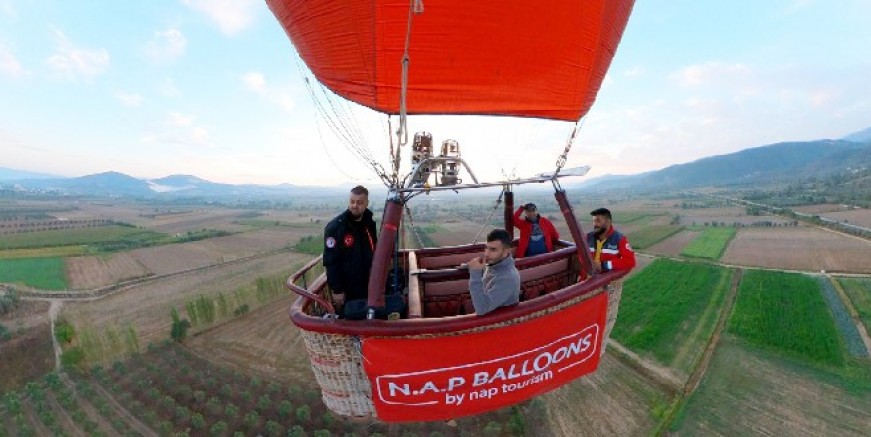 Muğla’da balon turizmi başladı