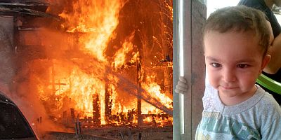 2 yaşındaki Zarife, evde çıkan yangında yaşamını yitirdi