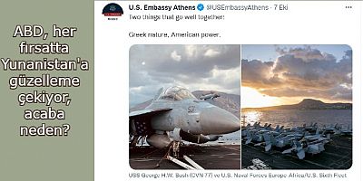 ABD’nin Yunanistan Büyükelçiliği’nden dikkat çeken paylaşım