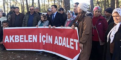 Ahmet Aras Akbelen ormanlarındaki mücadeleye destek verdi