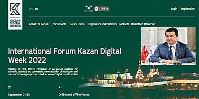 Ahmet Aras Kazan’da digital foruma katılacak