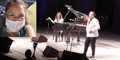 Anjelika Akbar ve Hakan Aysev konserinde organizasyona  sert eleştiri