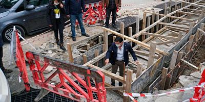 Aras ““Belediye yolların tamiri için yatırımların bitmesini bekliyor” 