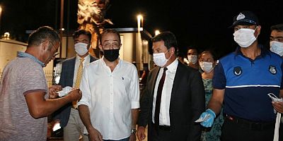 Aras “Bodrum’da sosyal mesafe, maske  ve pandemi kurallarına uyuluyor”