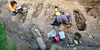 Arkeologlar şaşkın: 40 tabut bulundu
