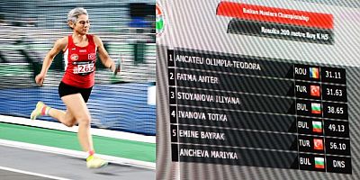 Balkan Şampiyonası’nda Fatma Anter’den Türkiye rekoru geldi