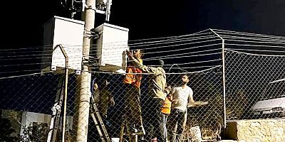 Bitez’de gece yarısı baz istasyonu gerginliği, vatandaşlar tepkili