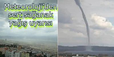 Bodrum açıklarında hortum İzmir’de toz bulutu paniği