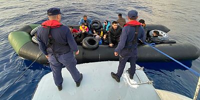 Bodrum'da 108 düzensiz göçmen yakalandı, jet ski ile kaçmaya  çalıştılar