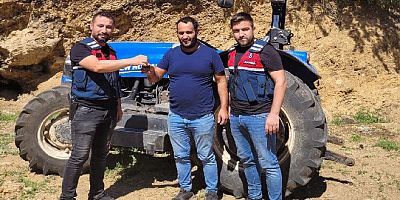 Bodrum’da çalınan traktör 250 kilometre uzakta bulundu