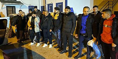 Bodrum’da göçmen kaçakçılığı operasyonu, kaçıramadan yakalandılar
