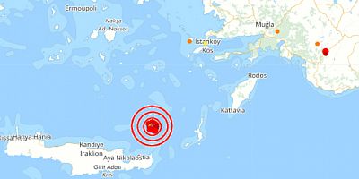 Bodrum- Datça açıklarında 4.1 büyüklüğünde deprem, Denizli gece uyumadı
