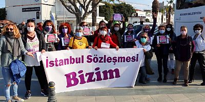Bodrumlu Kadınlar İstanbul Sözleşmesi ve kadına şiddet için meydandaydı