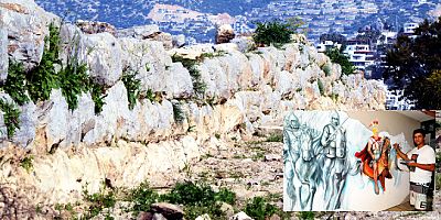 Büyük İskender'in aşamadığı sur  duvarları kültür turizmine kazandırılacak