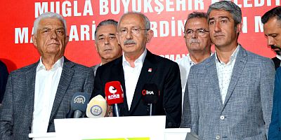CHP Genelbaşkanı Kılıçdaroğlu Marmaris’te yangın bölgesini ziyaret etti