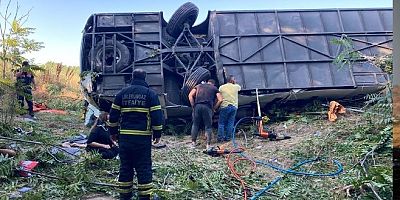 Edirne’den Bodrum’a gelen otobüs kaza yaptı: 6 ölü, 25 yaralı