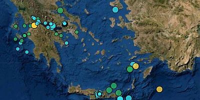 Ege'de 5.4 deprem, uzantısı Anadolu fay hattı