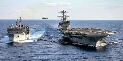 Ege’de sular ısınıyor, ABD’nin nükleer uçak gemisi USS George H.W. Bush geliyor