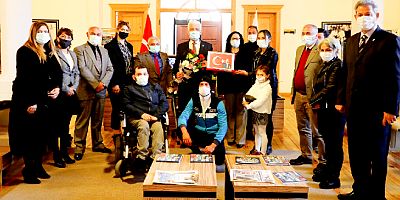 Engelli ve Aileleri Birliği Derneği’nden Başkan Gürün’e Ziyaret