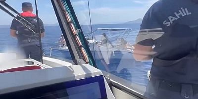 FETÖ/PYD üyeleri sürat teknesi ile Yunan adalarına kaçarken yakalandılar