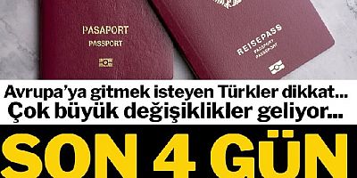 Geri sayım başladı: Avrupa'da Türkleri ilgilendiren yasalar yürürlüğe giriyor