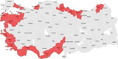İçişleri Bakanlığı haritayla duyurdu: 16 ilde ‘Müsilaj’ operasyonu