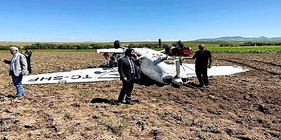 İstanbul’dan kalkan uçak Aksaray’da düştü