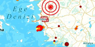 İzmir açıklarında 4.0 büyüklüğünde deprem, arda arda yaşandı.